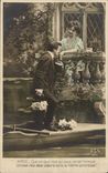 CPA Fantaisie Femme Aimer que ce doux mot verse l'ivresse (couple)