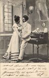 CPA Fantaisie Couple 