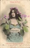 CPA Fantasy language of the flowers Bellflower Monitoring Attachment woman
