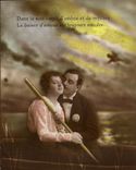 CPA FAntaisie Couple Dans le soir empli d'ombre et de mystere le baiser d'amour est toujours sincere