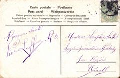 CPA Fantaisie Couple Madame on vient cache toi aie l'amour cuit dna sla marmite