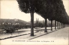 Billancourt CPA edges of the Seine Navigation