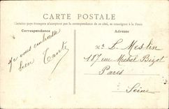 Asnieres CPA der Hunderetter mit dem Kirchhof der Hunde