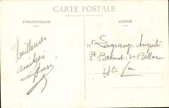 CPA der Krieg in ist Voisges das der Kragen von Chipotte zu gekreuzten Strassen durch Deutschen den Kragen des Todes benennt