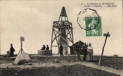 CPA die Oberseite von Hohneck (1366m)