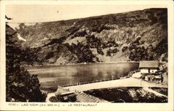 Schwarzer See CPA die Gaststatte