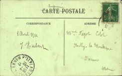 Du balloon von Elsass CPA Saitn Maurice verlegen auf den Mosel-Felsen von Morteville