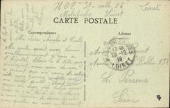 Malesherbes CPA Street of the church