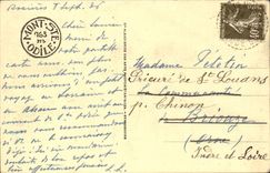 Mont Saint Odile CPA Seen on the convent