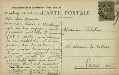 Strasbourg CPA the cathedral Southern part