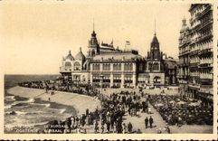 Belgium Ostend CPA Kursaal and small Nice