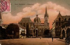 CPA Allemagne Dom Nordseite Katschhof