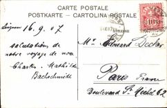 Switzerland Luzern CPA Bahnhof und Pilatus (2132m)