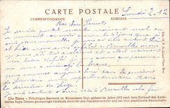 Belgium Brussels CPA the Stock Exchange