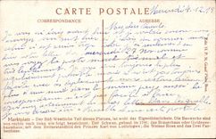 Belgium Brussels CPA Houses of the large duke Charles of Lorraine and the orange prince