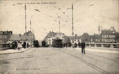 Belgium Liege CPA the bridge of the arches (widened)