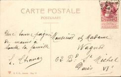 Belgium Bruges CPA Gate Marshal