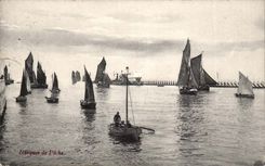 Belgium CPA Boats of sin (boats)