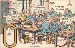Ordinary CPA Illustrator (canteen cooks miitaire militaria)