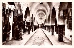 Tunisia Tunis CPA Souk of the fabrics