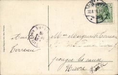 Germany Baden Baden CPA Left im alten Schloss