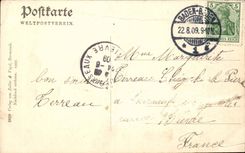 Germany Baden Baden CPA Griech Ruman Kirche