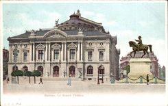 Switzerland Geneva CPA the large theater