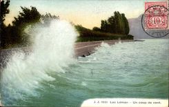 Suisse Lac Leman CPA Un coup de vente