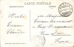 Suisse Lac Leman CPA Un coup de vente