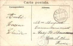 Switzerland Geneva CPA the water jet