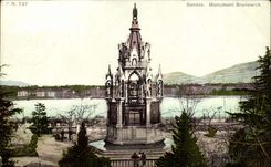 Switzerland Geneva CPA Brunswick Monument