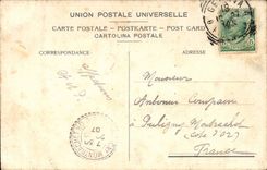 Italy Italia Genova CPA It Oporto (boat)