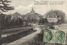 Germany CPA Castle Sonnenberg frontage of the castle