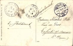 Germany Berlin CPA Kgl Schloss Kronprinzen Palate Unter den Linden