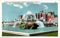 The United States CPA CLarence Buckingham Memorial Fountain Grant PArk Chicago Illinois