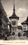 Switzerland CPA Bern der Zeifglockentunr Turn of the clock