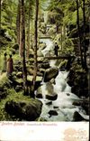 Germany Baden Baden CPA Gerstelbach Wasserfalle