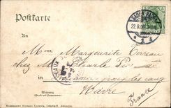 Deutschland Baden Baden CPA Gerstelbach Wasserfalle