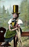 Germany CPA Elztaterin (young girl child)