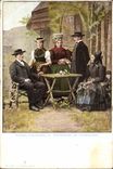 Germany CPA Badische Volkstrachten Simonswalder aus Altsimonswald (folklore costumes)
