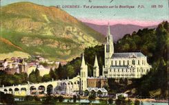 Lourdes CPA Overall picture on the basilica