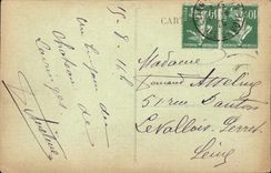 Evian les Bains CPA Castle of Larringes (10th)