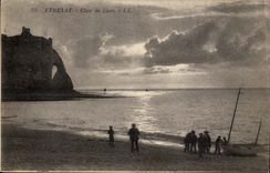Moonlight Etretat CPA (boat)