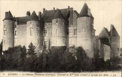 Luynes CPA the castle Built with 15th restraure and increased about 1650
