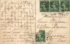 Throats of Eyrieux CPA the pit and the cascade of Gournier