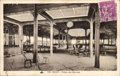 Vichy CPA Palais des sources