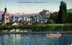 Evian les Bains CPA Seen from of the lake