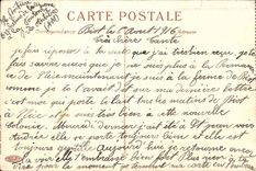 Nice CPA Palate of the pier and public garden