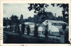 CPA colonial Institute nationa of agronomy memory inodchinois greenhouses of the plants Tuberculosis S + Red Cross