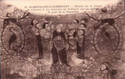 St Bertrand de Comminges CPA DEtails of has Chape of Clement V descent of St Pentecost Spirit